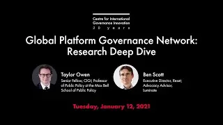 Global Platform Governance Network Deep Dive: Research