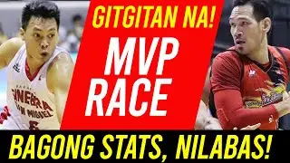 2022 PBA MVP Statistical Race Scottie Thompson vs June Mar Fajardo