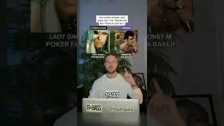 In Lady Gaga &ldquo;Poker Face&rdquo; The Ma Ma Ma Ma&rsquo;s Came From Boney M. &ldquo;Ma Baker&rdquo; #shorts #ladygaga #sample