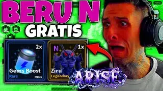 🚨BERU N GRATIS EN ARISE CROSSOVER ROBLOX