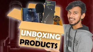 Vault UMC-FX Condenser Mic | Maono Boom Arm & Shock Mount | Unboxing