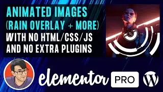 Animated Images and Elementor Background Sections with No Extra Plugin or Code - using Canva