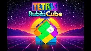NEW!! Rubiks X Tetris Cube SOLVE and REVIEW!!