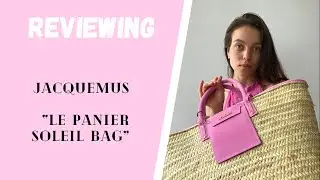 JACQUEMUS Le Panier Soleil Straw Tote Bag REVIEW