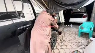Revo Black Dala Paintless Denting workshop in Rawalpindi Pakistan