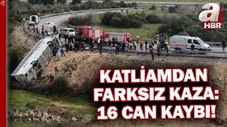 Antalya ve Burdur'da katliam gibi kaza: 16 can kaybı! İşte katliam gibi kazanın izleri... | A Haber
