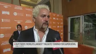 Guy Fieri's 'World's Largest Tailgate' coming for Super Bowl 60