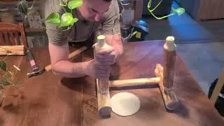 Rough Cut - Repairing a Roundwood Chair With Pine Pitch and No Metal Fasteners, Wheaton Labs