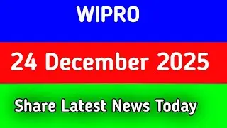wipro share latest news |\ wipro share news today