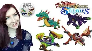 HERO SET DLC SHOWCASE - monster Hunter Stories - Brachydios, Quropeco, Lagiacrus, Rathalos