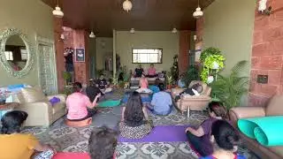 Yoga retreat with Samidha - pranayama