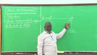 Cours de Sciences Physiques : Ondes Stationnaires. Niveau Terminale C