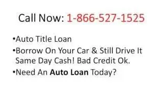 Car Title Loans Chicago IL | Call 1-866-527-1525 Best Car Title Loans, Auto Title Loans, Title Loans