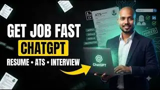 Use ChatGPT to Get Job Faster | Resume, Keywords & Interview Prep #findjobfast #fastjob #getjobs
