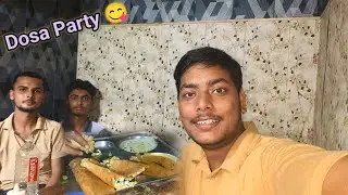 Friends ke saath dosa party ho gaya 🥰 #vlog #dailylifestyle #dosalover 