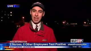 Two nurses, two other employees test positive for coronavirus