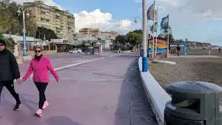 4K/60FPS ⛱️ Las Acasias Beach to Penon de Cuervo Beach 🏖️ Mon 5 Jan 2026 ⛱️