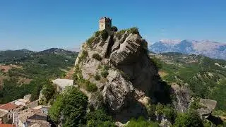 Castello Mediovale di Roccascalegna-Italy #italy #italycastles #drone #dronevideo #abruzzo