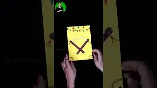 How to make navratri card |#shorts #youtubeshorts #diycraft #navratri #creativeartcity
