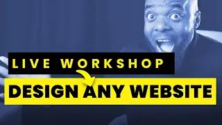 Design Any Type Of Website - Going LIVE in 30 Minutes