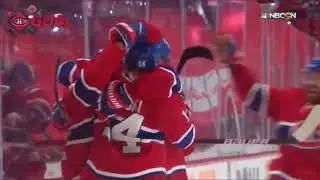 06/20/21 Paul Byron Scores on a Breakaway Feed from Suzuki, Canadiens Score First