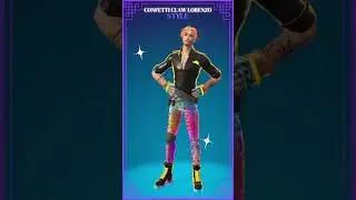 Fortnite Style | Confetti Claw Lorenzo | Epic (Bonus Rewards)