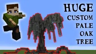 MINECRAFT HOW TO BUILD: MASSIVE Pale Oak Tree