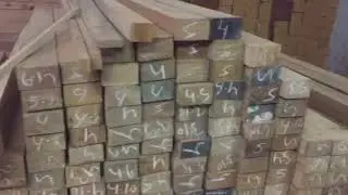 Tick wood and imported timber