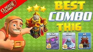 Best Attack Strategy of Cookie & Frostmites TH16 | Cookie Rumble Event Attack Clash of Clans