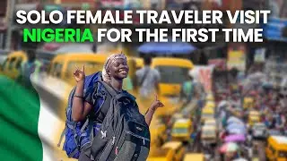 Travelling From Ghana To NIGERIA By Road || Solo Female Traveler In Nigeria