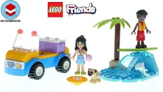 LEGO Friends 41725 Beach Buggy Fun - LEGO Speed Build Review