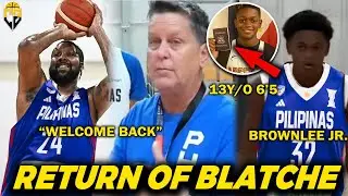 BLATCHE balik na sa Gilas! Brownlee Jr. sa Batang Gilas! Future NBA prospect 6'5 at 13 years old