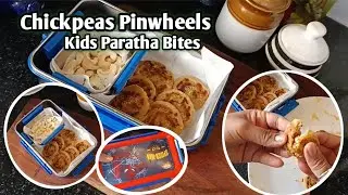 Chickpeas Pinwheels paratha bites recipe | kids Lunch box 💡 | cook with Sonam 
