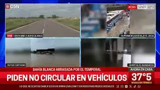 C5N en BAHÍA BLANCA: LA ZONA del DESASTRE