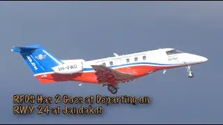 Royal Flying Doctor Service [VH-VWO] Has 2 Goes at Departing on RWY 24R at Jandakot