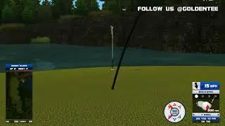 Golden Tee Great Shot on Eagles Peak!