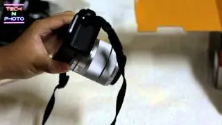 Sony Alpha NEX F3 Unboxing with Sony LCS-BDM Bag and Close Up TechNPhoto