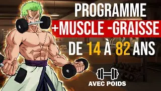 LE MEILLEUR PROGRAMME en SALLE DE SPORT pour DEBUTANT !