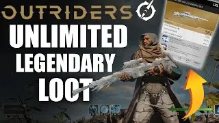 THIS LOOT CAVE WILL BREAK OUTRIDERS - Easy Legendary Loot | Outriders Best SOLO/TEAM Farming Method