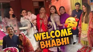 New Bhabhi Ka kiya Welcome in Chandigarh 😍