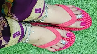 Stylish Silver Payal & Toe Ring with Comfortable Slippers Review