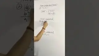 Ratio and proportion / second, third and fourth proportion /@s.sbishtclasses3538