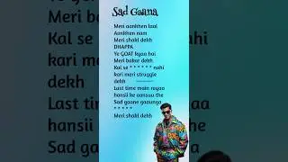 SAD GAANA LYRICS &ndash; Bali #sadgaana #lyrics #bali