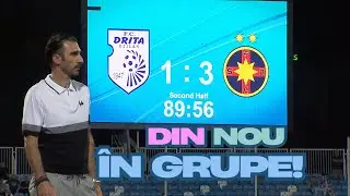 Ziua în care FCSB s-a calificat în grupe pentru al doilea an consecutiv | Drita - FCSB  1-3