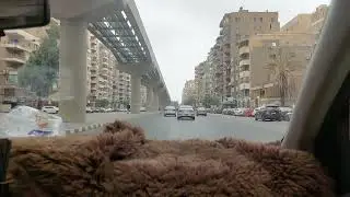 Driving Cairo | Nasr City - Downtown #egyptian #egypt #driving #citytour #drive #street #uber