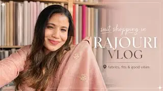 Suit shopping day at Rajouri Garden 🛍️So many options, so little time ✨