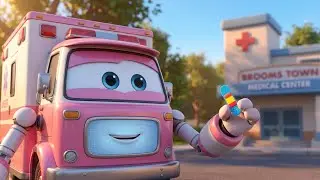 Hero Medic Amber! 🚑 The Big Hospital Rescue | Robocar Poli First Aid Story