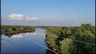 Power lines near miss