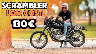 #2🔻Me hice una SCRAMBLER con piezas de ALIEXPRESS yamaha SR250 💰[PT.1]