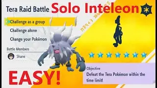 How to Solo the 7 Star Inteleon Tera Raid, Easy!